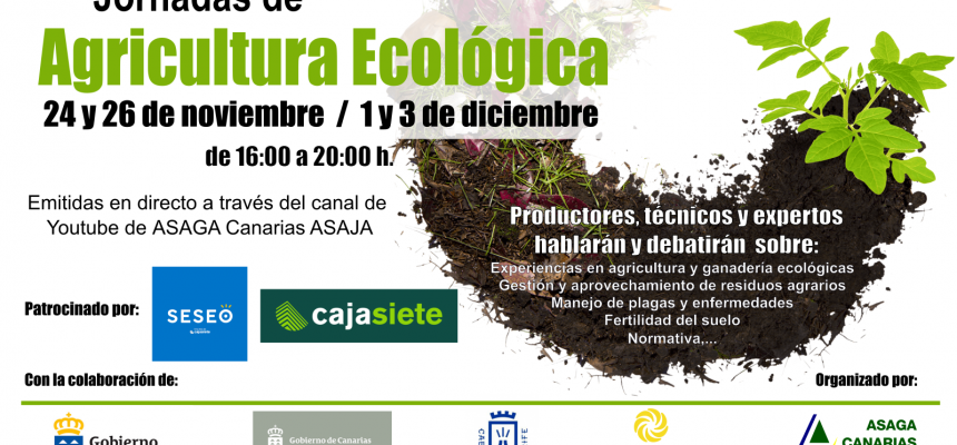 Jornadas de Agricultura ecológica organizadas por Asaga-Asaja, con la colaboracion de Coplaca.