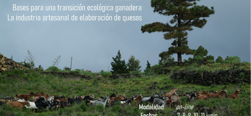 Curso “Manejo de ganado caprino y ovino en zonas áridas. Bases para una transición ganadera ecológica La importancia de la industria artesanal de elaboración de quesos”