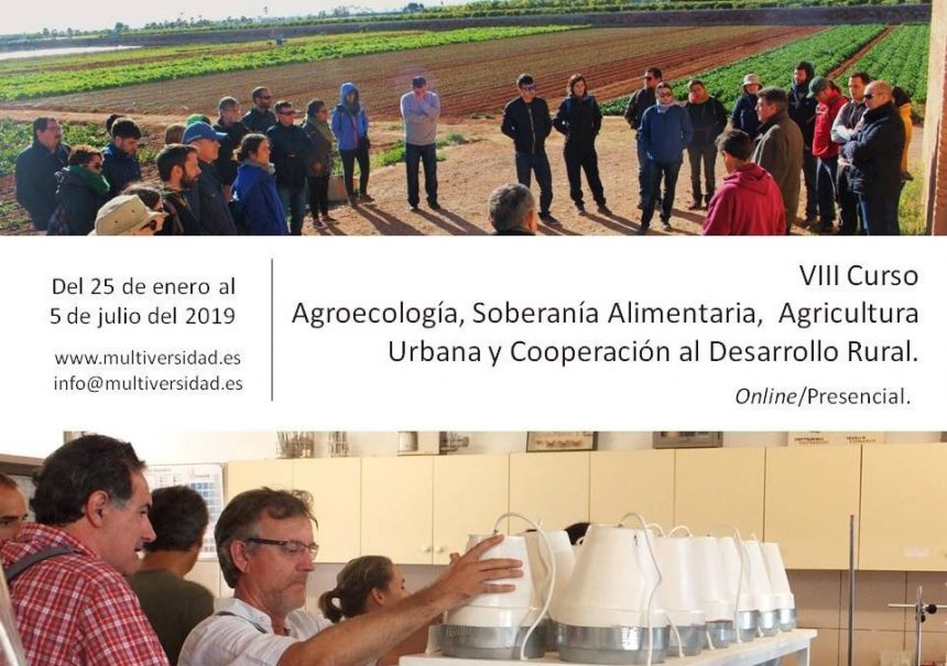 Abre inscripciones el VIII Curso de Agroecología y Soberanía Alimentaria impulsado por FIAES
