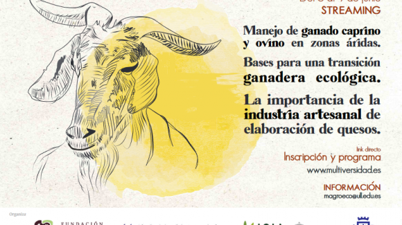 Curso “Manejo del ganado ovino y caprino en zonas áridas. Bases para una transición ganadera ecológica. La importancia de la industria artesanal de elaboración de quesos” (edición 2023)